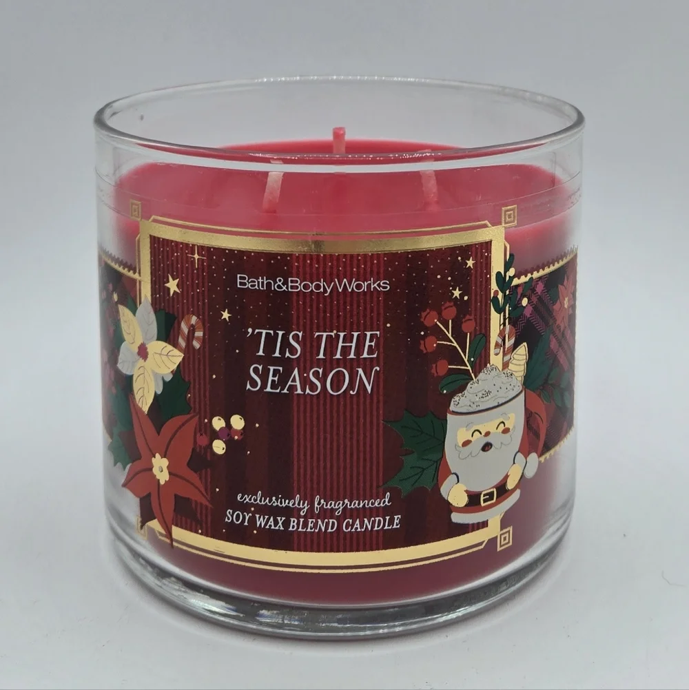 Bath & Body Works Tis the Season 3 Wick Candle